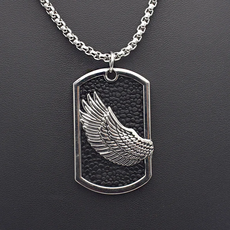 Богемное ожерелье крыло чокер для женщин металлическая длинная цепь ROUTE 66