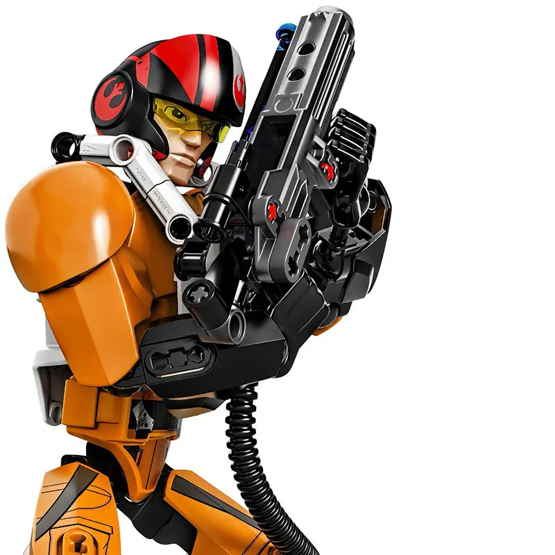 Ksz Звездные войны игрушки конструктор POE dameron 75115 строительные блоки Совместимые