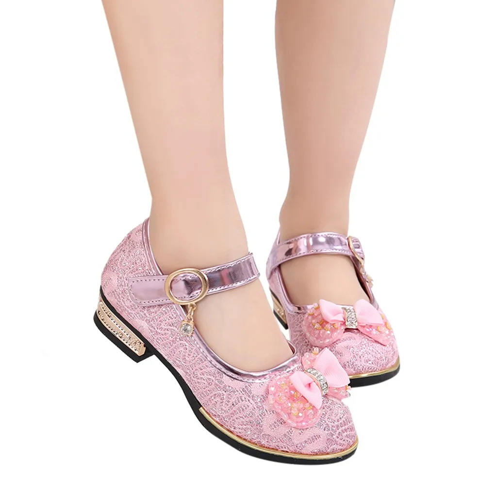 Новинка Летние сандалии для девочек пляжные с пряжкой на ремешке маленьких