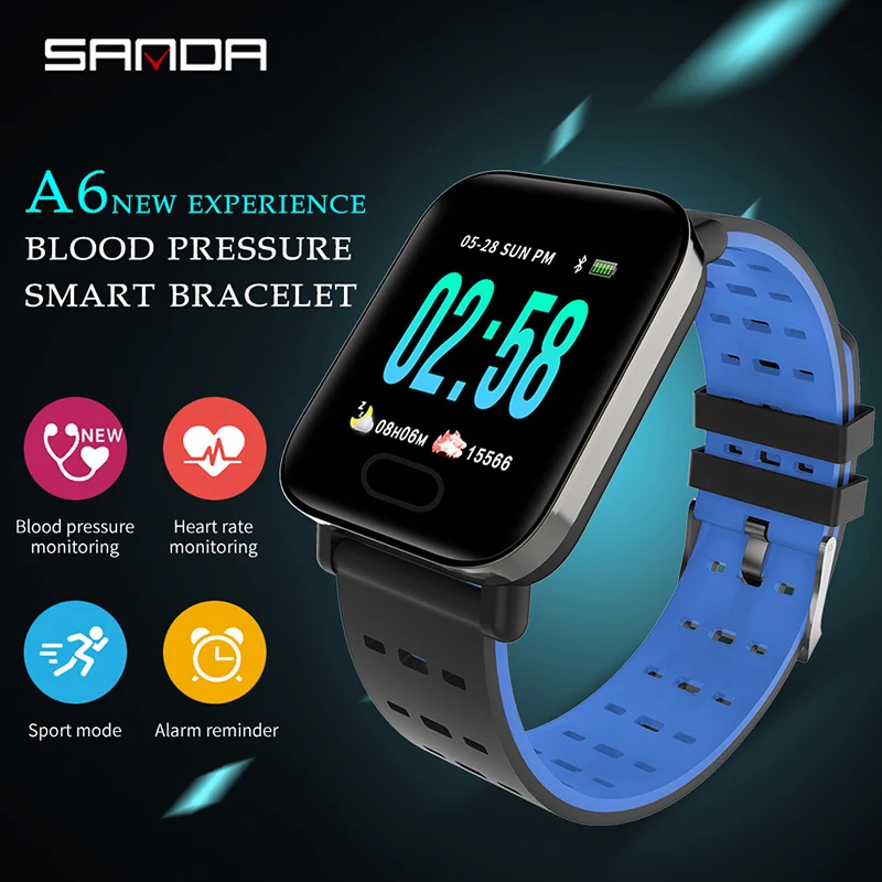 SANDA A6 Smart Watch With Touch Screen Smartwatch | Наручные часы