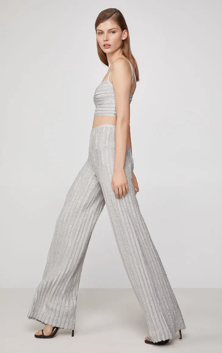 Женский Облегающий комбинезон на бретелях-спагетти с V-образным вырезом вечерний