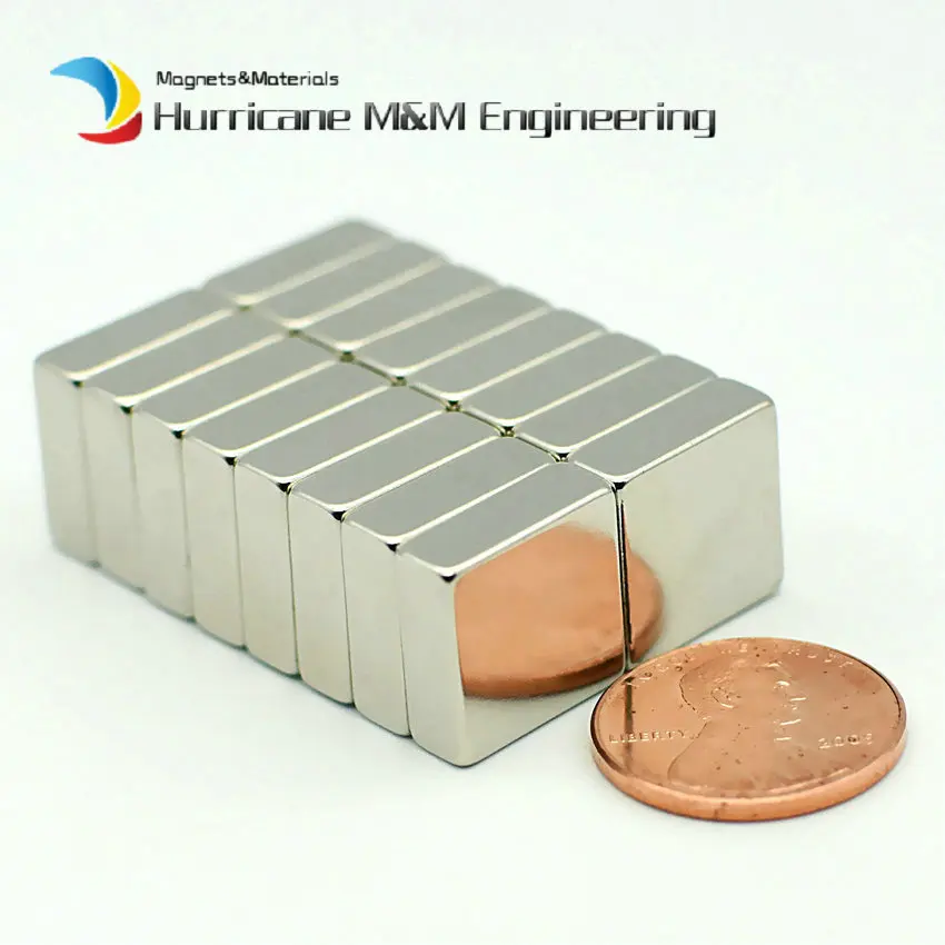 NdFeB N52 блок для DIY приманки Монтажная пластина 14x14x5 мм неодимовые постоянные