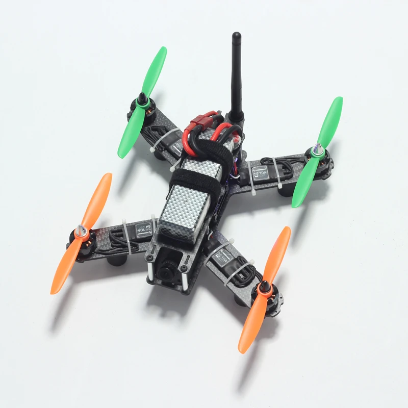 DIY мини Дрон FPV QAV180 QAV210 Cross Racing Arms Квадрокоптер из чистого углеродного волокна Рама