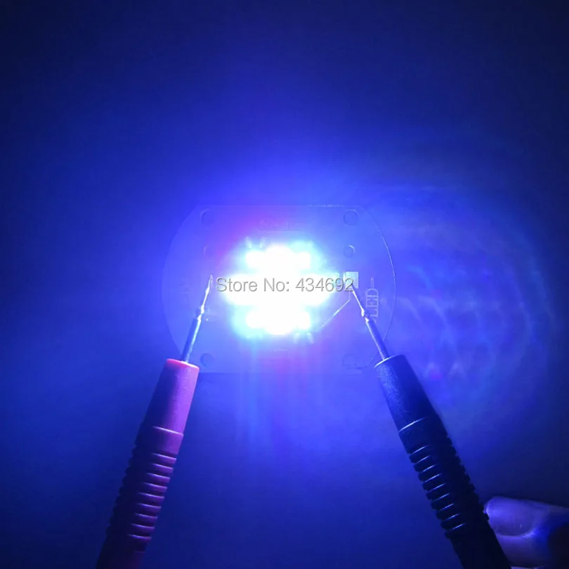 30 Вт DIY Аквариум Светодиодные Лампы Свет Cree XPE XP-E 450nm Королевский Синий + 470nm 5000K