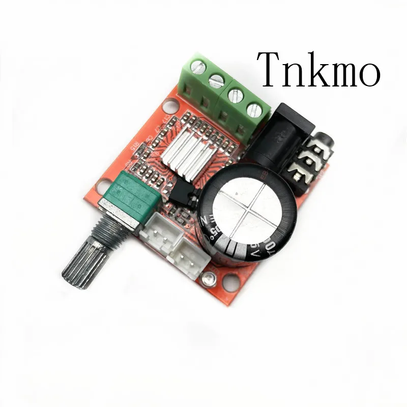 1 шт. 12В мини Hi Fi PAM8610 аудио стерео усилитель плата 2X10W двухканальный D