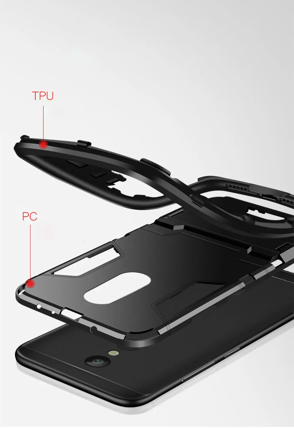 Чехол-подставка с Бэтменом для Xiaomi Redmi 4 4X5 Plus 5A 6 Pro 6A 7 8 9 SE Note 8 6 7 ударопрочный гибридный жесткий чехол с подставкой