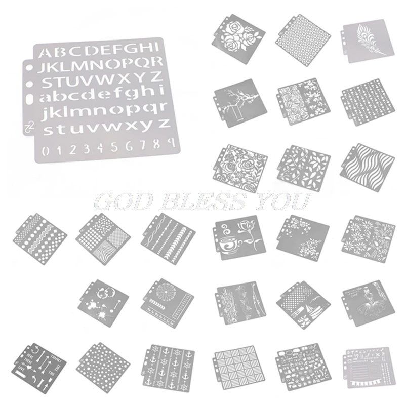 13 см 5 1 &quot1/4 круглые края DIY трафареты для раскрашивания стен раскраска