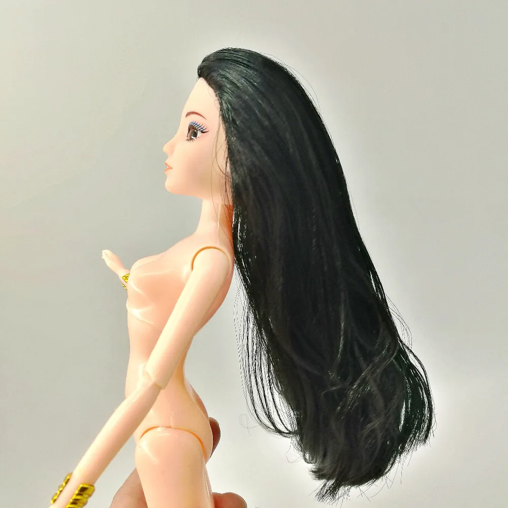 Голова для кукол высокого качества с цветными волосами аксессуары