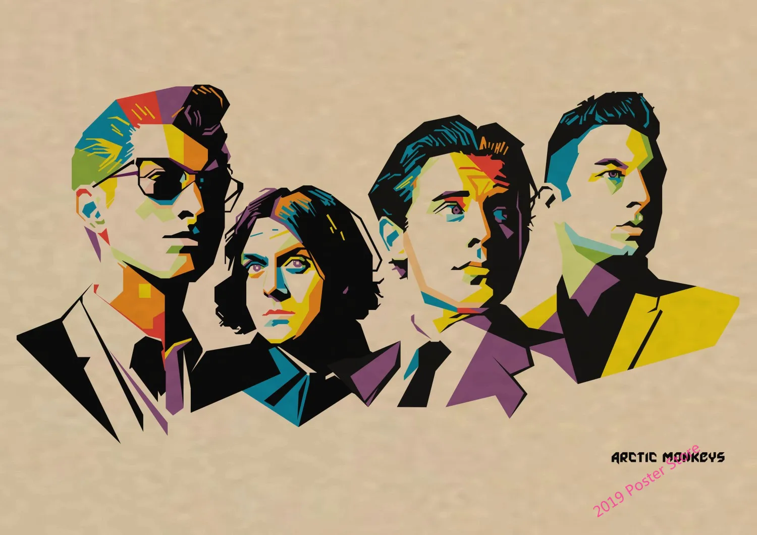 Группа Arctic Monkeys Music Class/rockers Arctic Monkeys ретро крафт-бумага плакат настенный домашний бар плакаты домашний Декор подарок 01