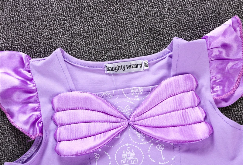2018 Kids Tangled Rapunzel Dress Girls Princess for Cosplay Clothing Halloween Costume Child Party | Детская одежда и обувь