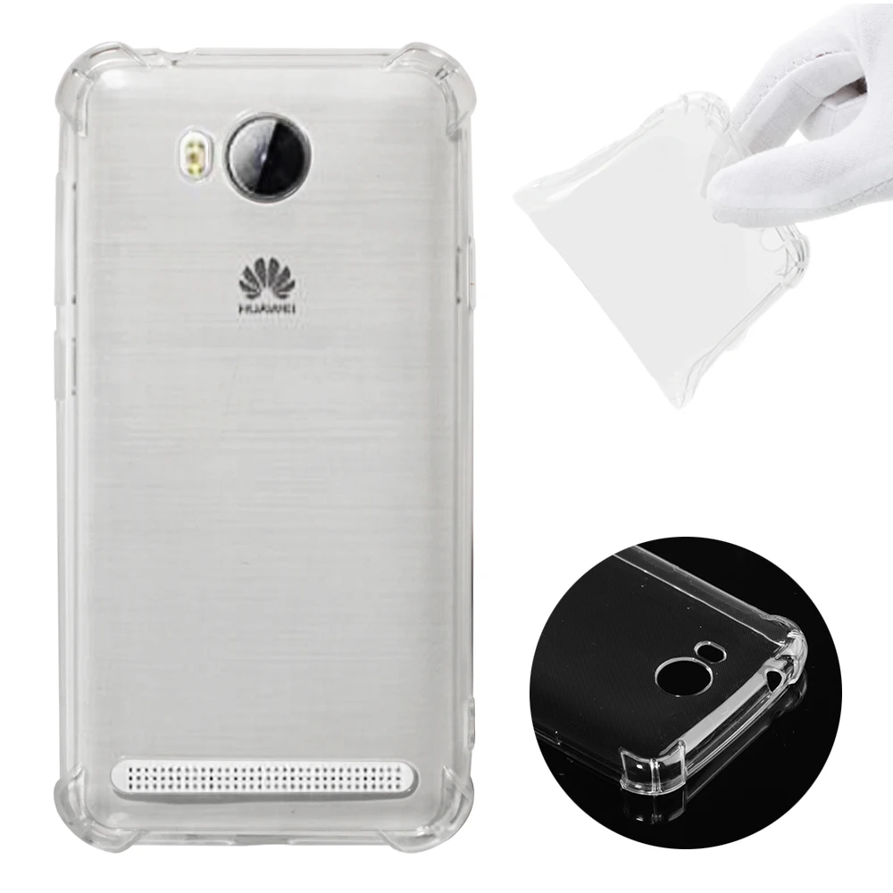 Для Huawei Y3 II чехол ТПУ Силиконовый противоударный Прозрачный для телефона