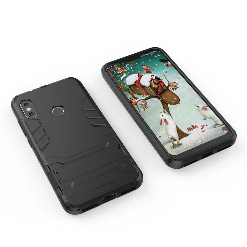Чехол подставка для Xiaomi Mi A2 Lite 6X 5X A1 с подставкой Redmi 5 Plus Note 5A Pro|Чехлы-накладки| |