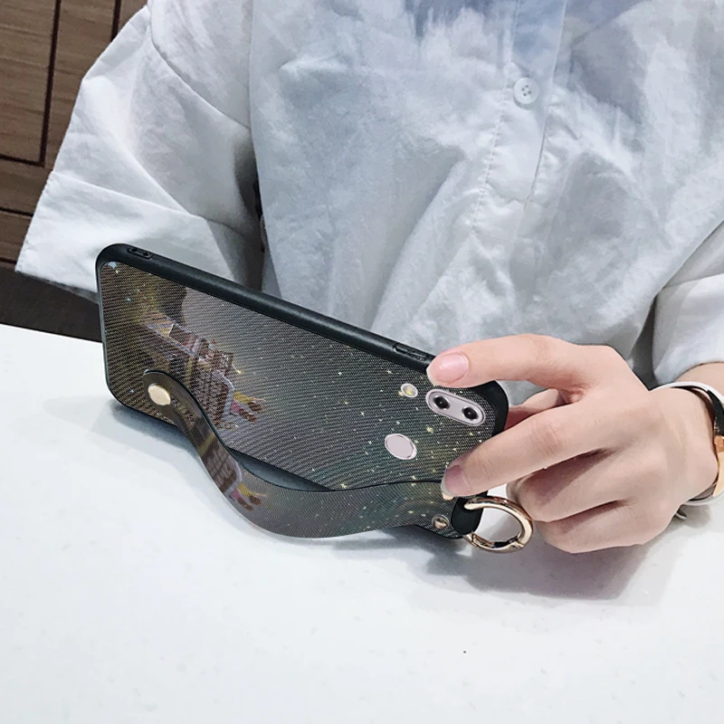 Мягкий силиконовый чехол для Asus Zenfone Max Pro M2 ZB631KL 5 5Z ZE620KL ZS620KL с держателем |