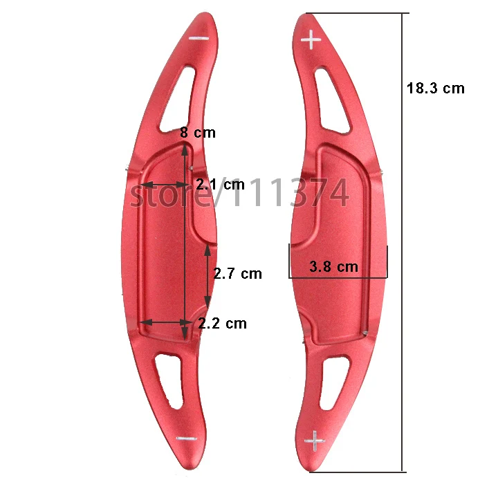 NULLA Aluminum for Haval H6 H8 H9 H2S WEY VV 5 7 2017 Steering Wheel Decoration Paddle Shift Extension Shifter Sticker Trim | Автомобили и