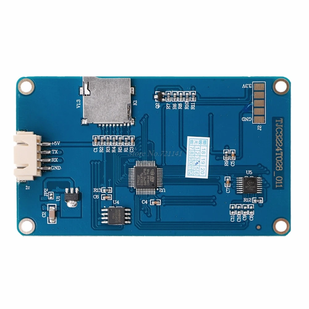 2 8 &quotTJC TFT ЖК дисплей модуль 320x240 сенсорный экран для Raspberry Pi 4 75 7V Dropship|Светодиодные