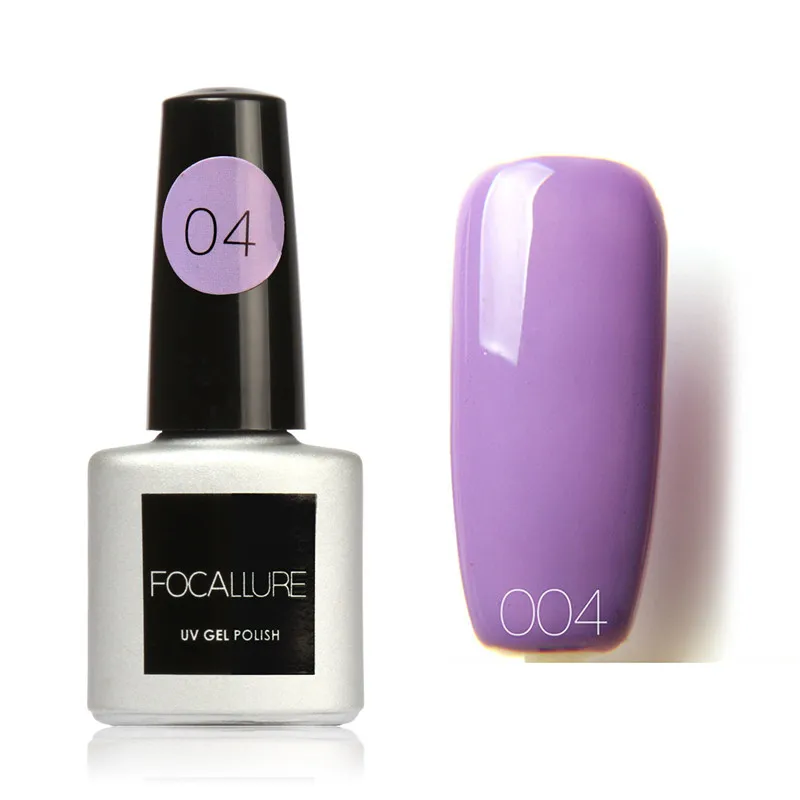 Focallure, 7 мл, замачиваемый УФ-гель для ногтей, лак для ногтей, косметика, дизайн ногтей, маникюр, модный Гель-лак для ногтей, лак для ногтей Shellak - Цвет: 004