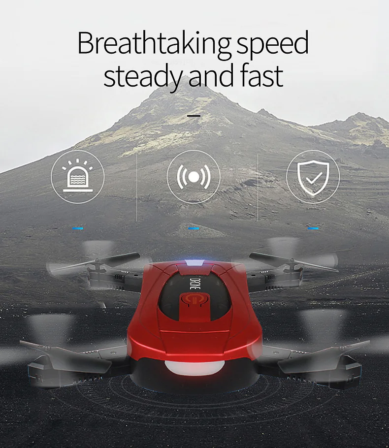 18Y мини Дроны с камерой HD 2MP RC вертолет Wi-Fi FPV RC Квадрокоптер высота удержания карманный микро дроны профессиональный