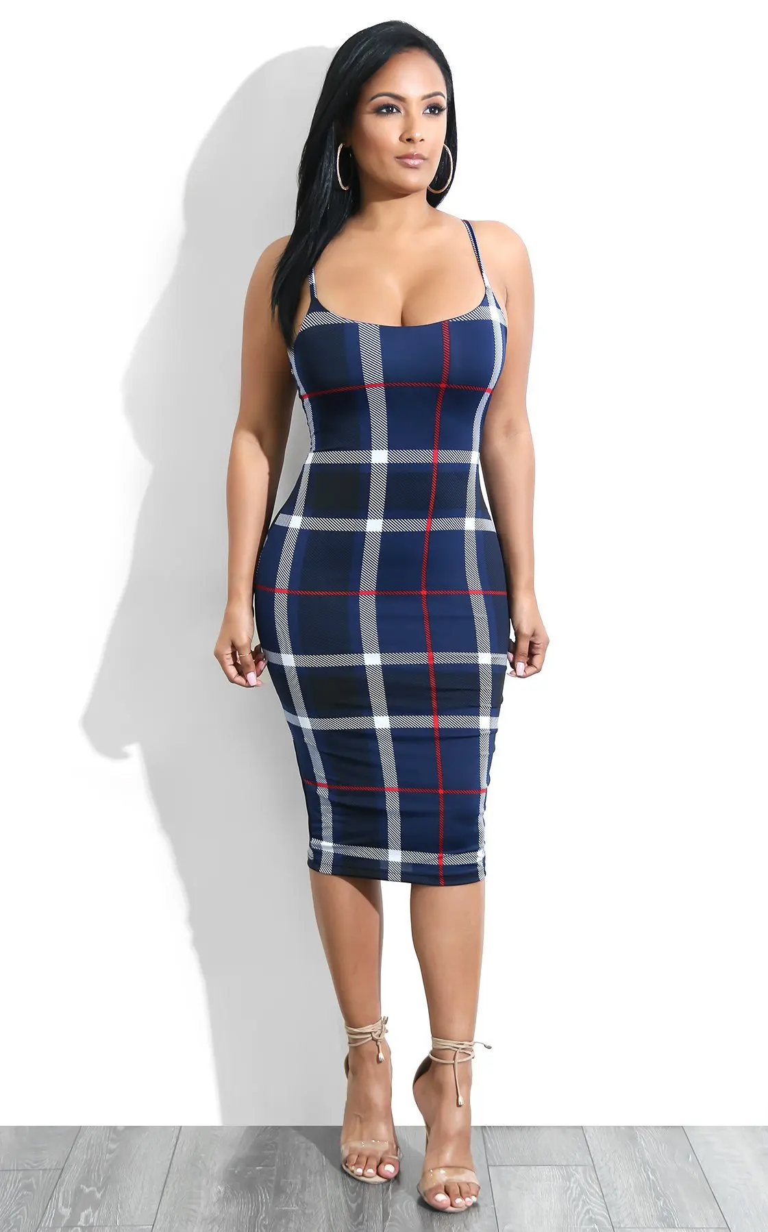 Пикантные бутон платье женское сексуальное с тоненькими полосочками узкие