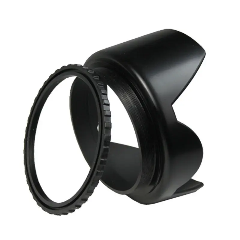 Новинка 49 52 55 58 62 67 72 77 82 мм лепесток/цветок/корона бленда объектива для Canon Nikon Sony