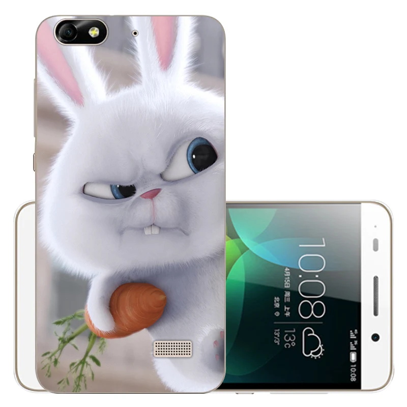 Fanatu huawei Honor 4C чехол 5," защитный чехол для телефона s для huawei Honor 4C CHM-U01 силиконовый чехол для huawei G Play Mini - Цвет: LBT