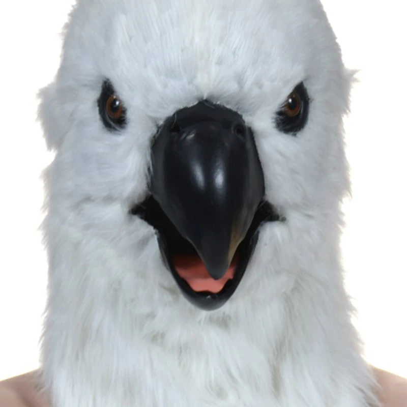 Маска для рта с движущимся попугаем маска подвижным мотором оптовая продажа