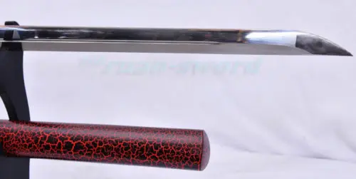 AISI 1095 японский меч ниндзя из высокоуглеродистой стали UNOKUBI ZUKURI лезвие с полным