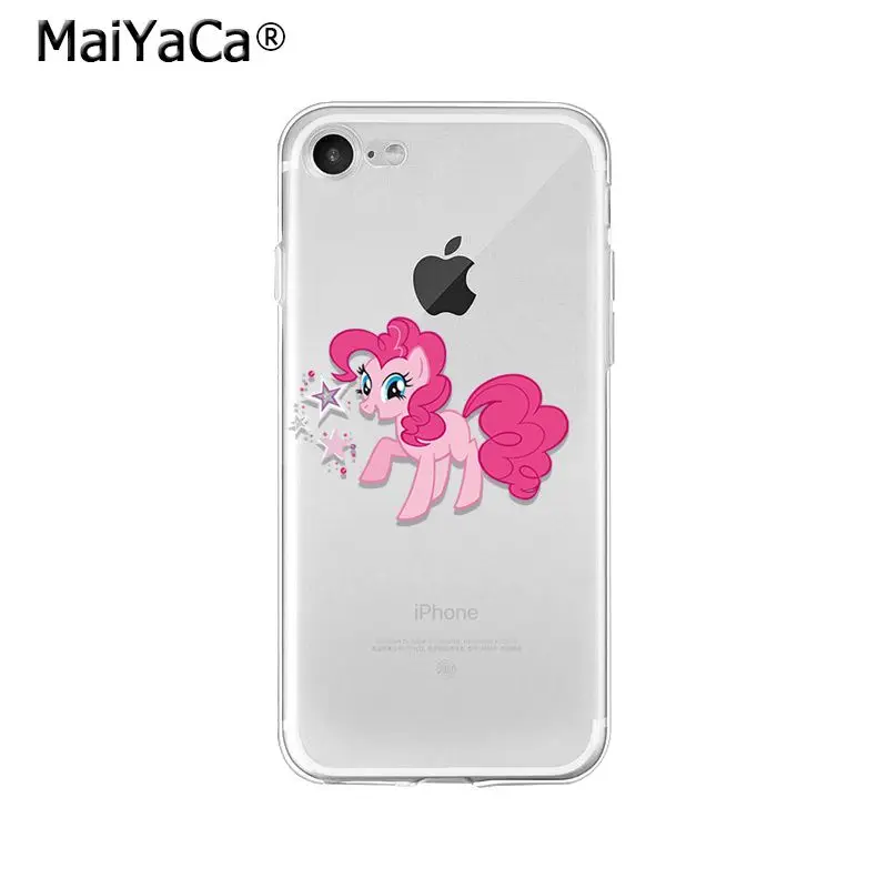 MaiYaCa My Little Pony ТПУ Мягкие аксессуары для телефонов чехол для телефона для Apple iPhone 8 7 6 6S Plus X XS MAX 5 5S SE XR мобильные телефоны