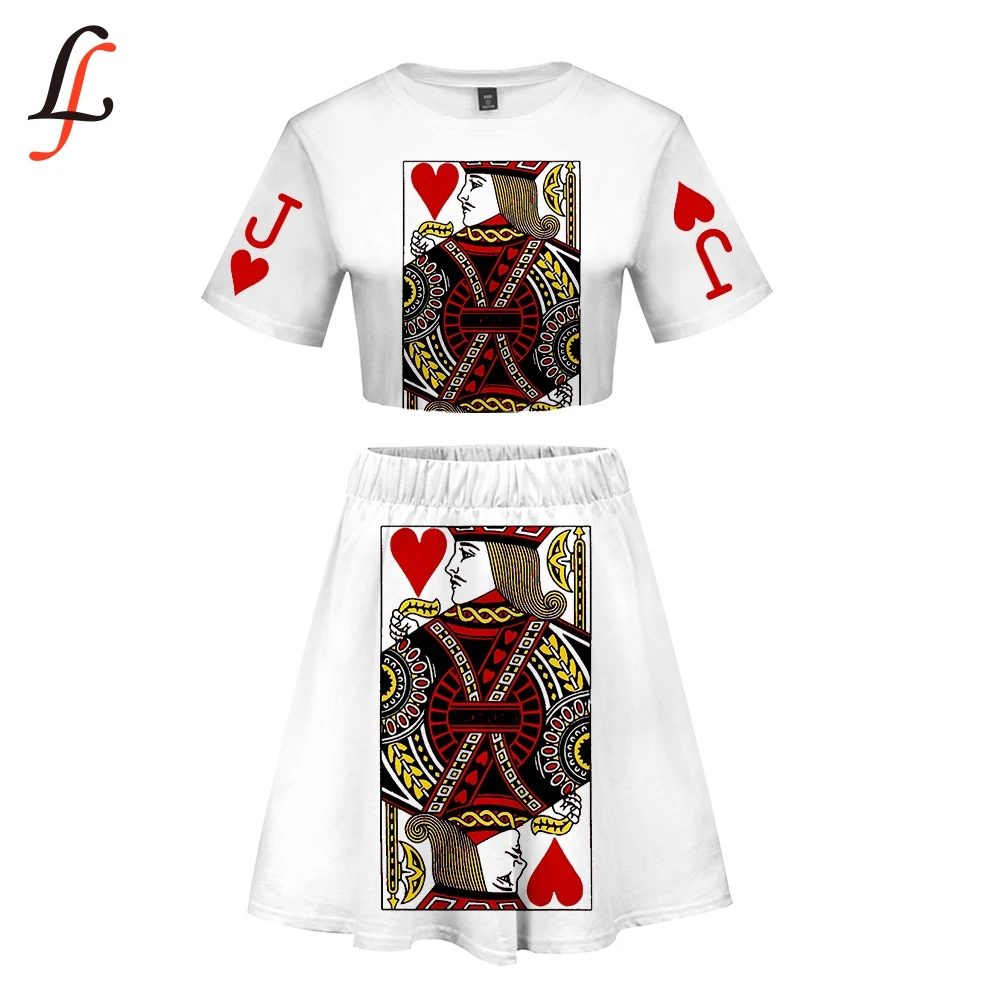 Poker 3D сексуальные женские пляжные комплекты из 2 предметов K Pop Сексуальные