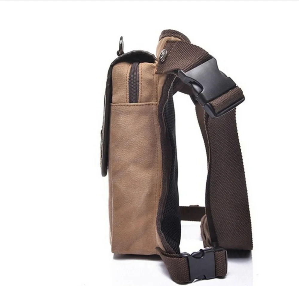 Холщовая поясная сумка для мужчин забавный мессенджер на бедро кросс боди