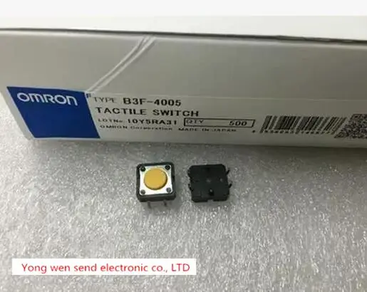 Новый OMRON B3F-4005 B3F4005 2.55N микро свет сенсорный переключатель кнопки DIP4 |
