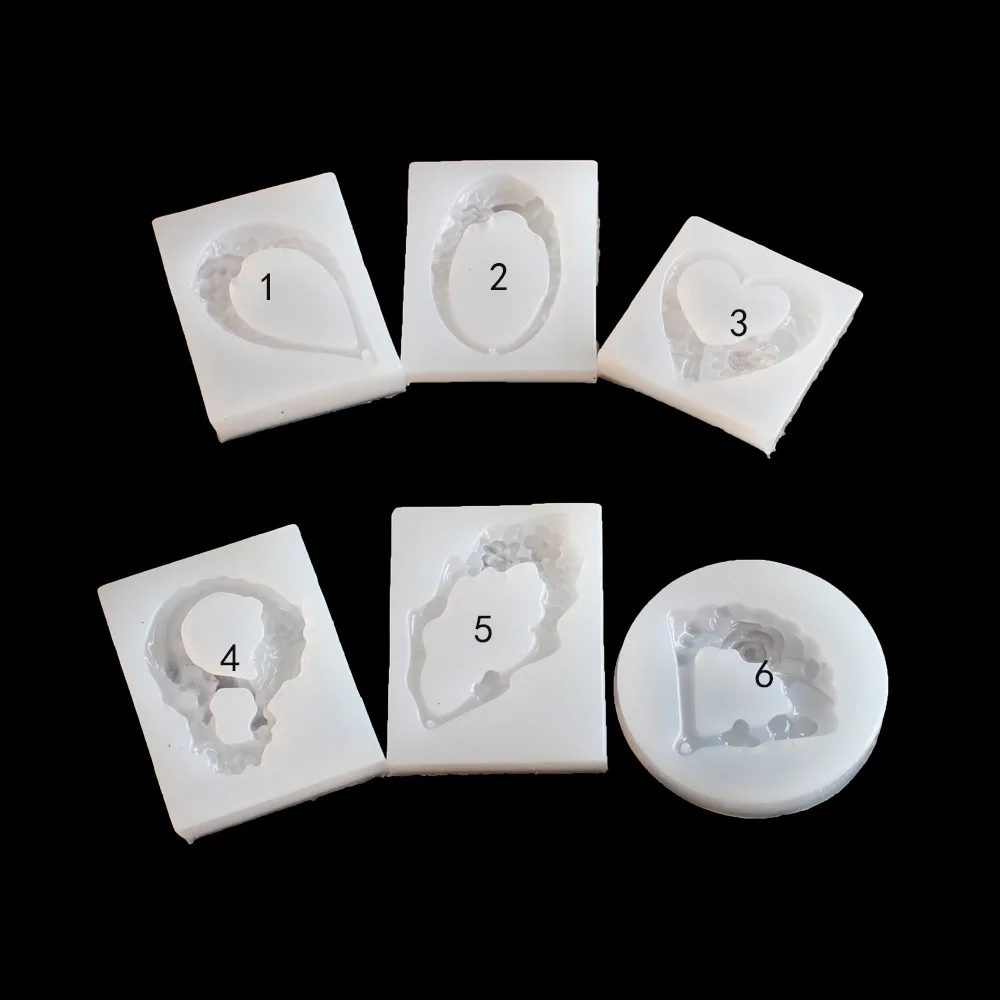 1PC Carved Jade Pendant Liquid Silicon UV Resin Mold for Making Jewerly Earrings Hair Accessories Jewelry Tools Necklace Molds | Украшения