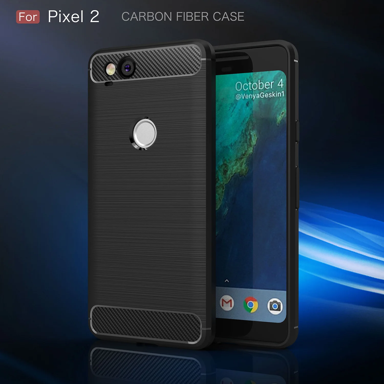 HATOLY чехол для Google Pixel 2 Чехол в деловом стиле силиконовый резиновый телефона Pixel2 |