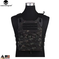 emersongear jpc vest lightweight molle special plate carrier hunting easy vest for paintball airsoft emerson 500d multicam black