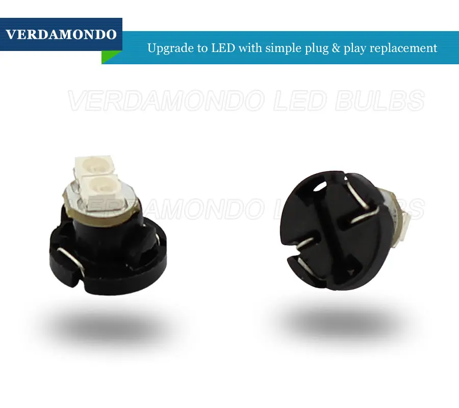 6 шт T4.2 2SMD 1210 3528 Автомобильный светодиодный панель метр Панель светильник лампы
