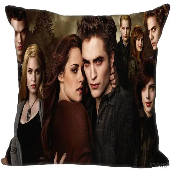 Square Pillowcases Декоративная Наволочка на заказ, квадратная Наволочка на молнии из фильма "Сумерки", лучший подарок 35X35,40x40,45x45 см(одна сторона), 180516-08 - Цвет: Square Pillowcases