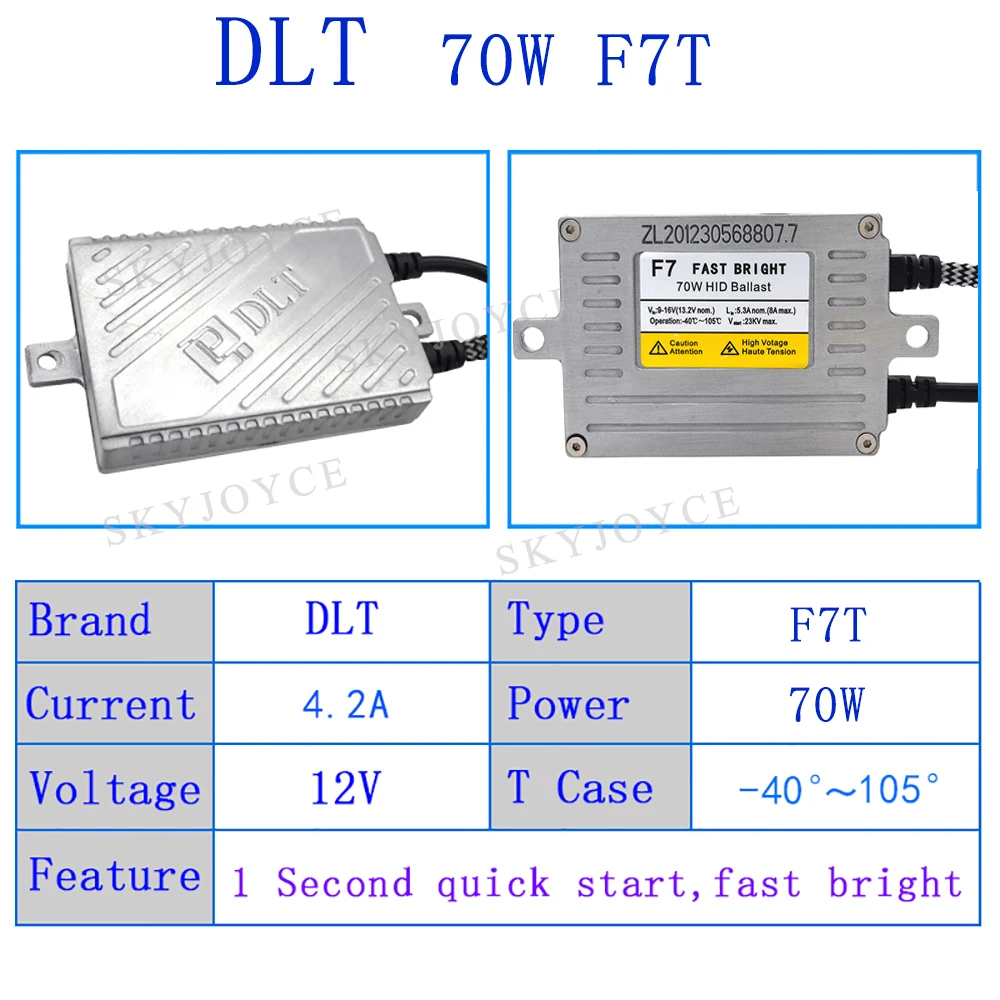 AC 12 в 24 в 35 Вт 55 Вт 70 Вт HID балласт DLT F3 F5 F7 Быстрый Яркий HID балласт DLT X3 X5 X35 X55 Canbus балласт для 35 Вт 55 Вт 70 Вт HID комплект