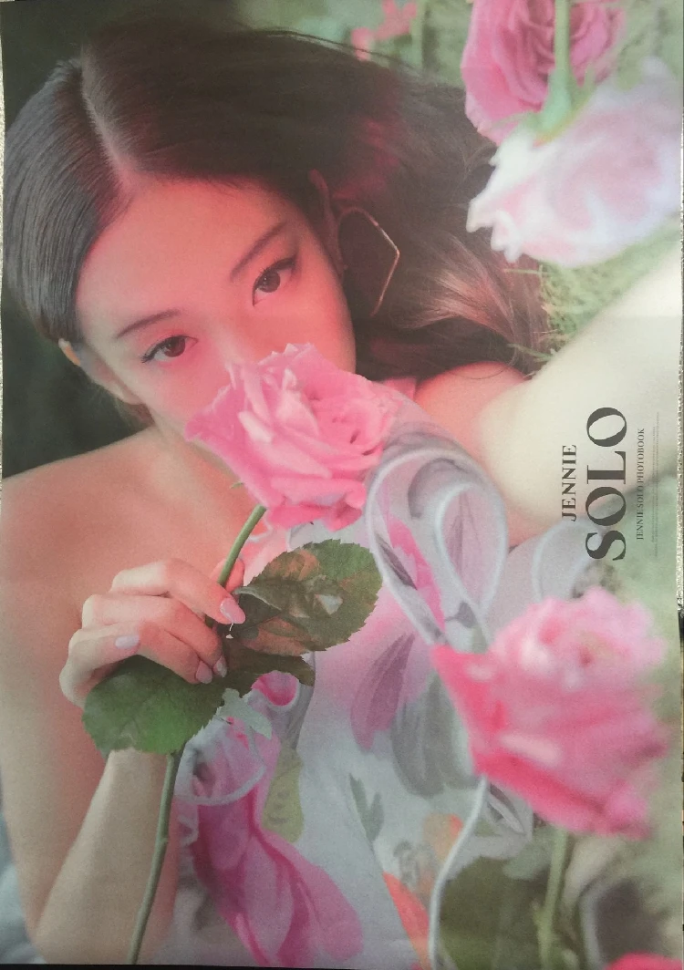 Подписанный BLACKPINK альбом с автографом Дженни SOLO CD+ Фотокнига+ подписанный плакат 112018