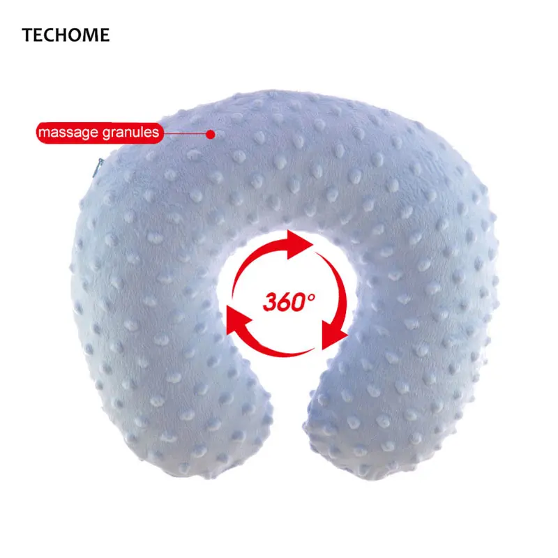 Моющаяся Детская Надувная подушка для путешествий портативная шеи младенцев