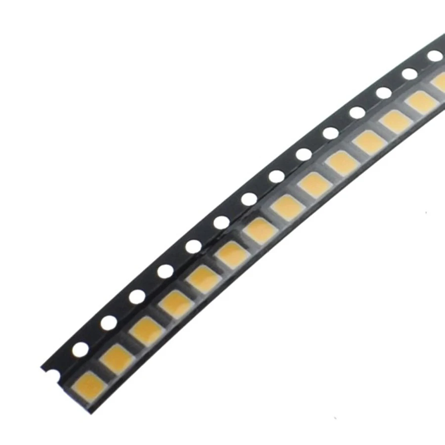 BEKCMTH 100 шт. светодиодный чип SMD СВЕТОДИОДНЫЙ 2835 белый теплый белый Чип 0,2 Вт 3,0-3,2 в 60 мАч светодиодный светильник с подсветкой