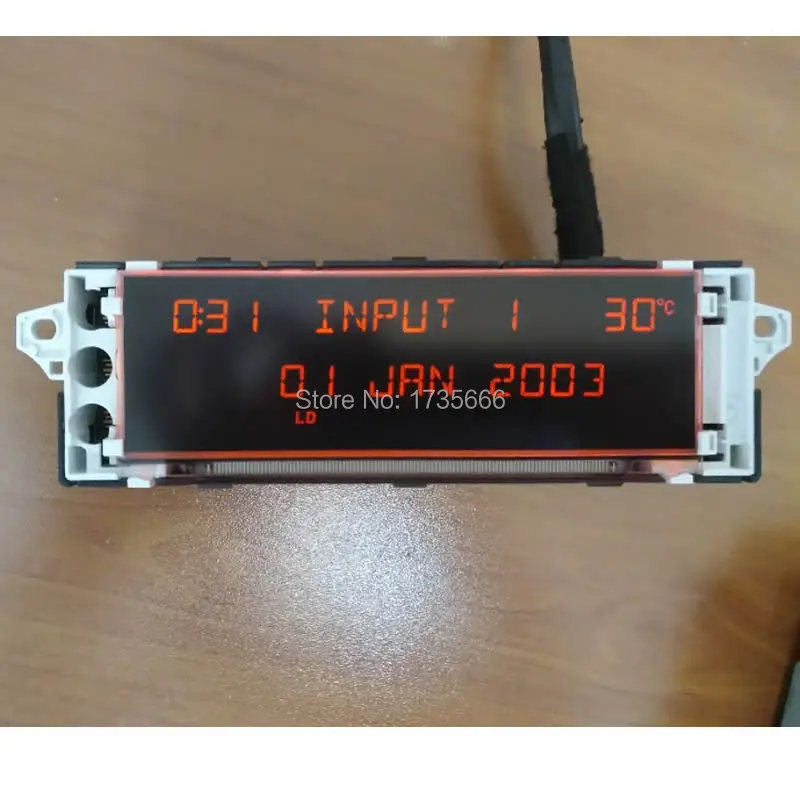 5 шт./лот оригинальный автомобильный экран монитора Поддержка USB aux дисплей