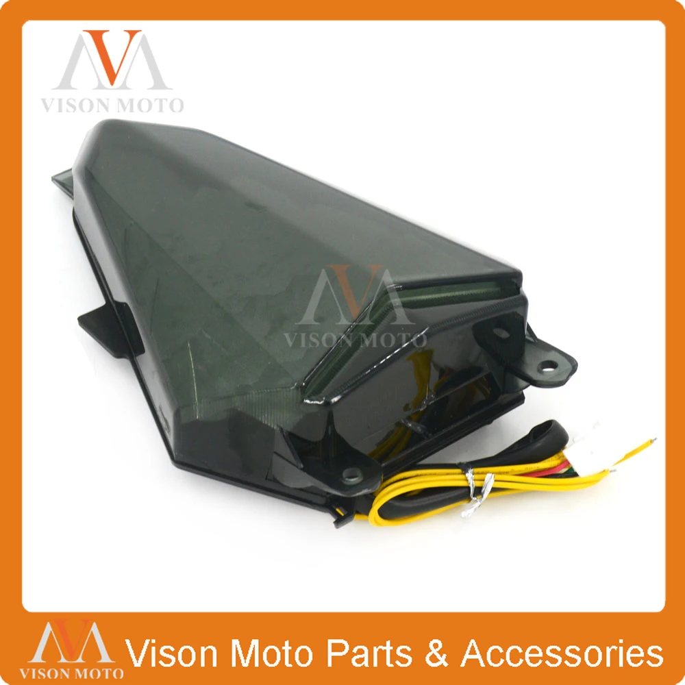 Задний фонарь для мотоцикла Тормозные сигналы СВЕТОДИОДНАЯ встроенная лампа YAMAHA