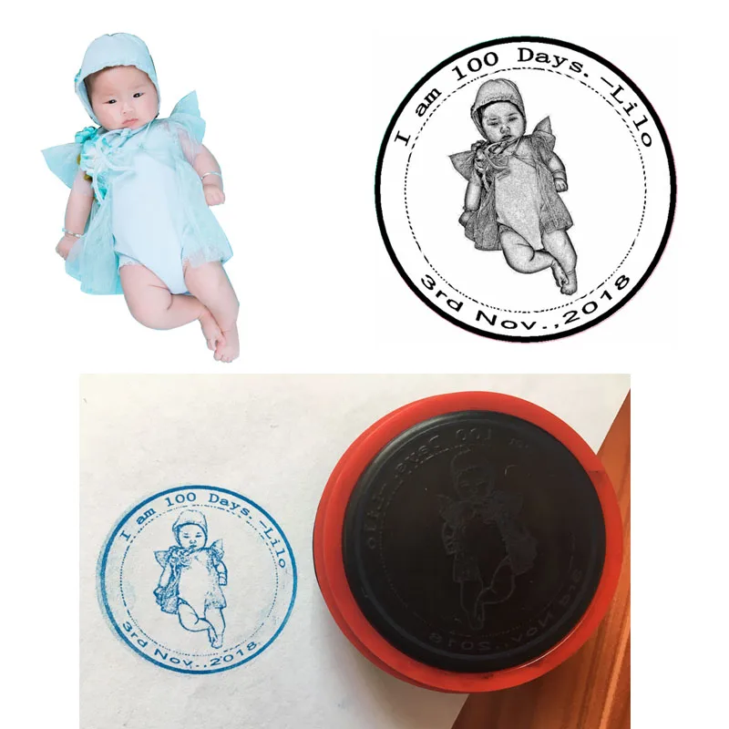 5 см пользовательские штампы персонализированные специальные самоклеющиеся