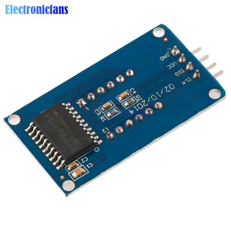 5 шт. TM1637 светодиодный модуль дисплея для arduino 7 сегментов 4 бит 0 36 дюйма часы
