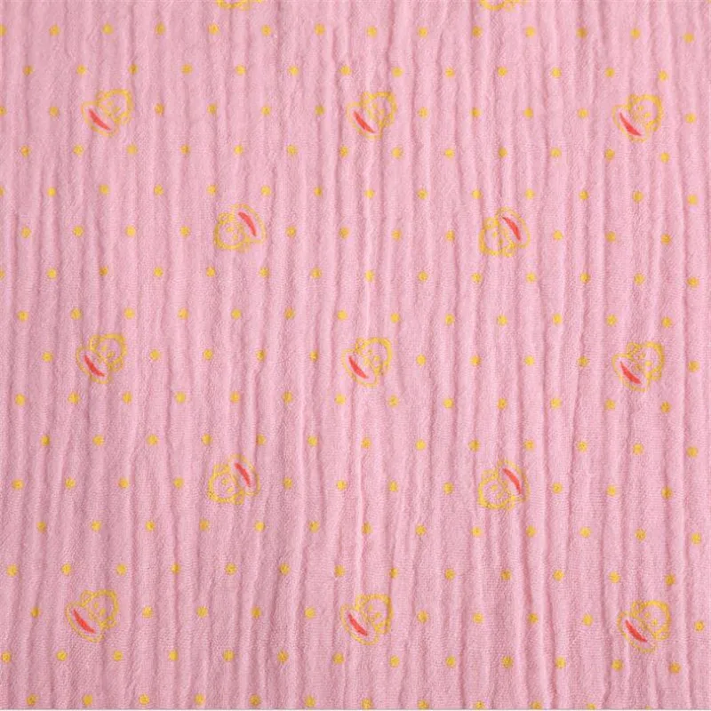 Двухслойная газовая ткань из 100% хлопка с принтом обезьяны мультфильма - купить по