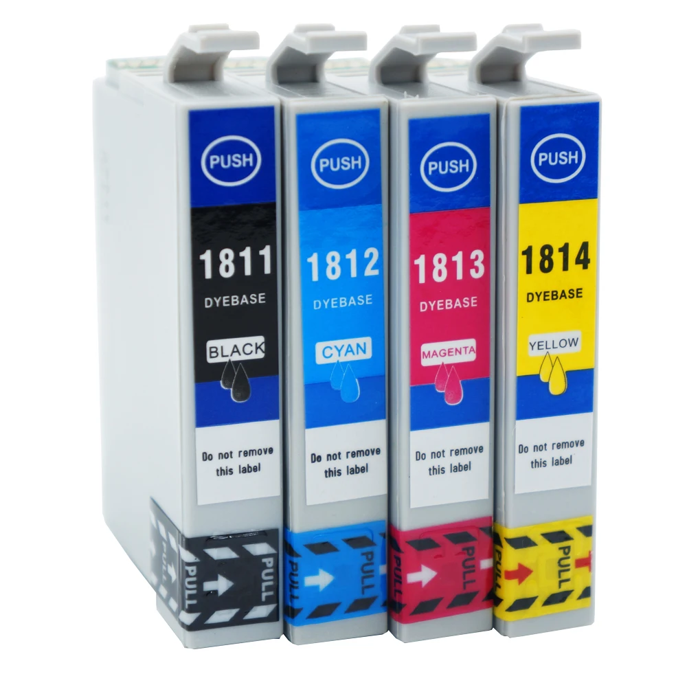 Weemay 18XL Ink Cartridges T1811 for Epson XP-202 XP-305 XP-415 XP-412 XP-215 XP-312 XP-212 XP-102 XP-405 XP-205 XP-302 XP-402 | Компьютеры