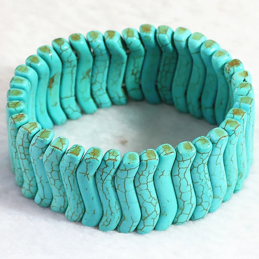 Новая мода стиль 6 химическое Calaite камень бусы браслеты для мужчин и женщин