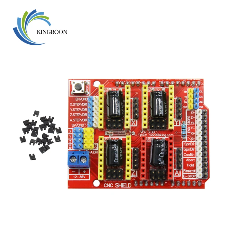 Плата Расширительная A4988 с ЧПУ для драйвера Arduino V3 деталь гравера интегральные