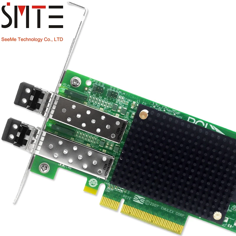 LPE12002 8G двойной PCI-E порт HBA сетевой адаптер карта | Мобильные телефоны и аксессуары