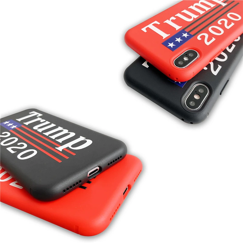 Мягкий чехол для телефона с изображением Трампа, чехол для Iphone 11 Pro X Xs Max Xr 8 7 6 6s Plus, силиконовый чехол s 3d, суперрельефный Модный чехол