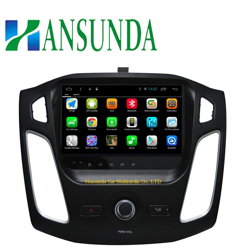 Android автомобильный DVD gps для Ford Focus 3 2012- 9 дюймов Большой HD емкостный сенсорный экран/разрешение HD 1024*600